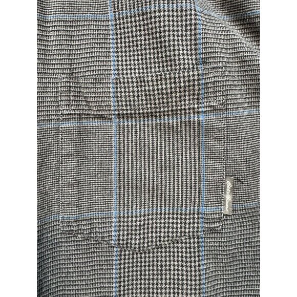 Eddie Bauer Classic Fit Mens Large Button-Up Shirt Gray Blue - Picture 5 of 10